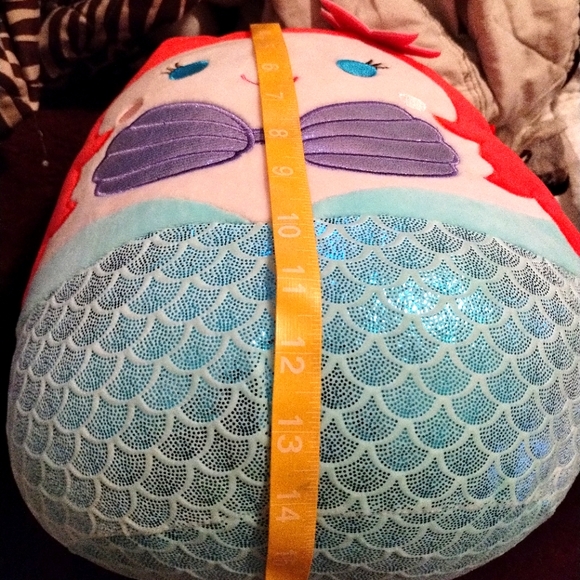 Disney Kellytoy Squishmallows 14  Ariel The Little Mermaid Plush - Picture 14 of 14